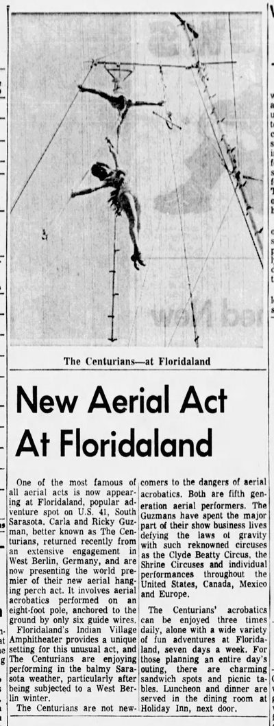 Floridaland - May 28 1969 Aerial Act